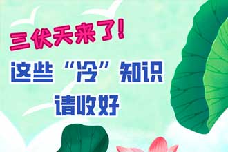 三伏天来了！这些“冷”知识请收好 