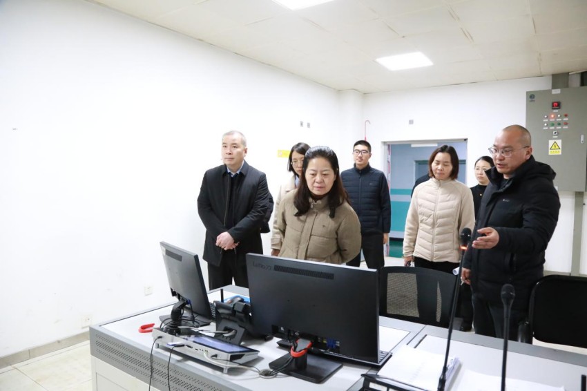 许昌市科协党组书记刘会霞带队到市科技馆开展节前安全检查 